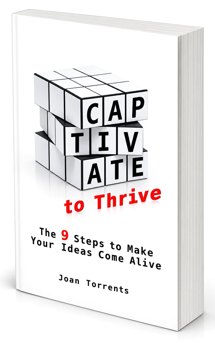 Captivate to Thrive by Joan Torrents, paperback cover